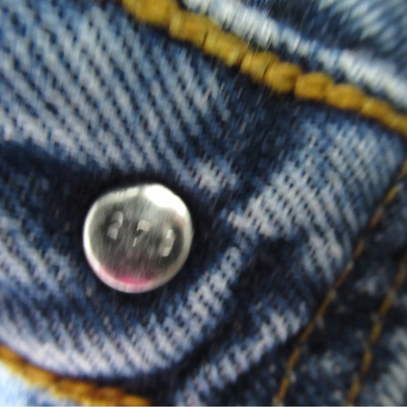 Levi’s Vintage Denim Jeans Bleach Acid Wash Detail Size 27 - Picture 9 of 17